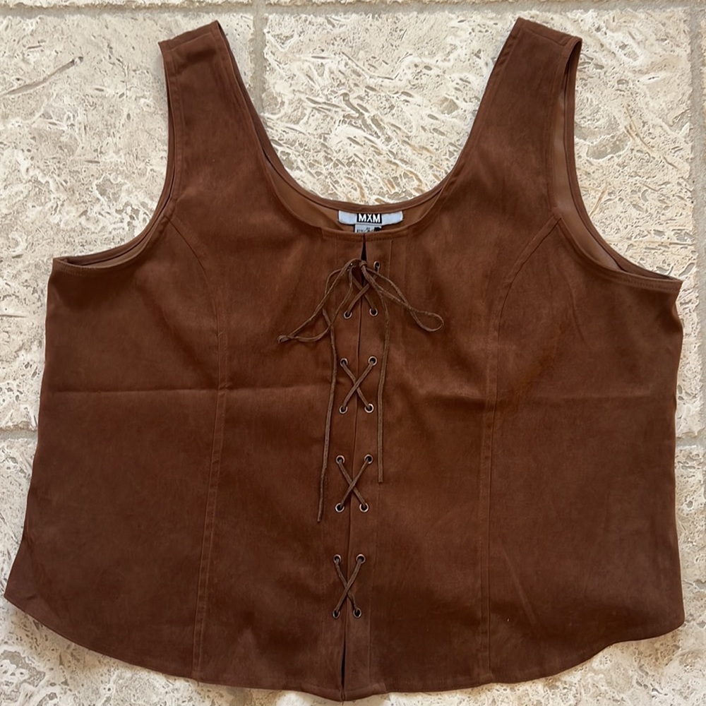 MXM corset-style top, size 24